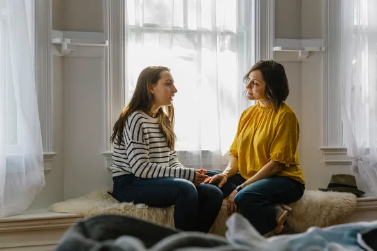 teen talk stock image
